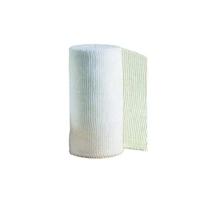 Image de Gima Bandage de Gaze Hydrophile ourlée à 20 fils, 100% Coton Candide, Bord Ourlé, sans latex, taille 3,5 m x 7 cm, boîte 10 rouleaux
