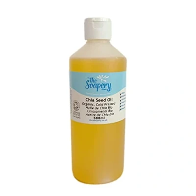 Image de Huile de graines chia bio pressée à froid 500 ml 100 % pure