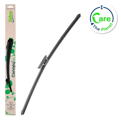 Image de Balai d&#039;essuie glace Valeo Canopy 583987 650mm plat, caoutchouc d&#039;essuyage composé de &gt;80 % matériaux durabl.