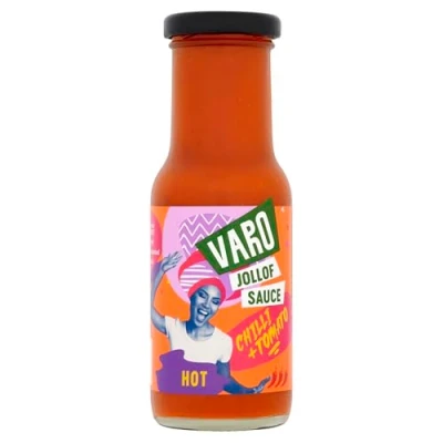 Image de Varo Jollof Sauce piquante piment et tomate Flacon de 220g