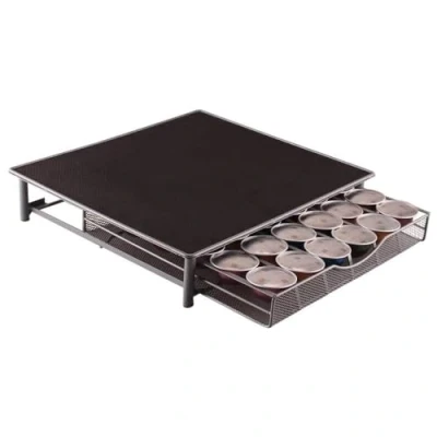 Image de Neo Support pour machine à café avec tiroir de rangement capsules Nespresso Vertuo
