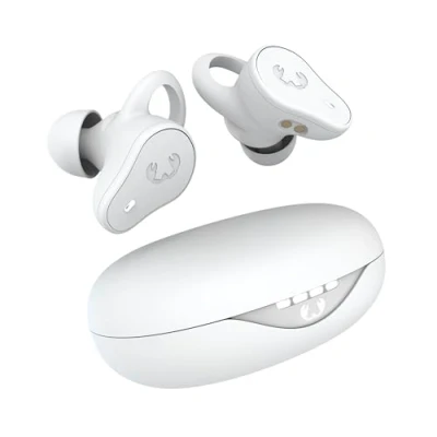 Image de Fresh &#039;n Rebel Twins Move, Écouteurs sans Fil Intra Auriculaires Bluetooth Sport, Résiste aux éclaboussures, avec Microphone, Bouton Cliquable et Contrôle du Volume, 30h D&#039;Autonomie (Ice Grey)