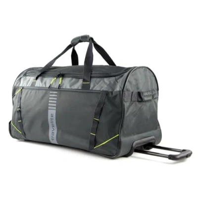 Image de Travelite Valise Trolley à 2 roulettes, Taille L, série de Bagages Basics Active : Sac Voyage roulettes au Design Frais, 71 cm, 86 litres