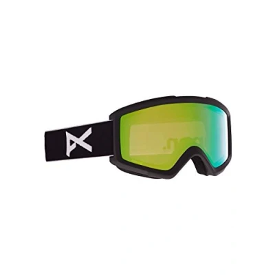 Image de Anon Helix 2.0 Masque de Snowboard pour Hommes, Black/Perceive Variable Green