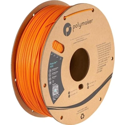 Image de Polymaker PF01007 orange Filament ASA résistant aux UV, intempéries, résiste à la chaleur, chocs 1.75 mm 1000 g PolyLite™ 1
