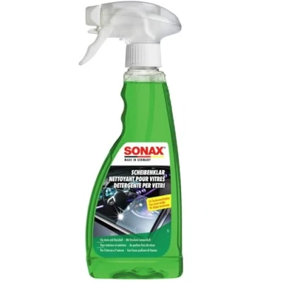 Image de SONAX Nettoyant pour vitres (500 ml) élimine saleté parfaitement et sans laisser de traces sur toutes les intérieures extérieures Réf: 03382410