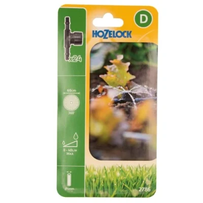 Image de Hozelock Arroseur en Ligne 360 avec débit réglable, 24 unités