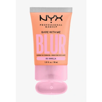 Image de Nyx Professional Makeup BARE WITH ME BLUR TINT Fond de teint, Femme, Taille: 30 g, Vanilla
