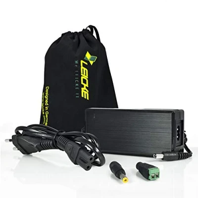 Image de LEICKE 72W Alimentation 12V 6A 5,5x2,5mm Compatible avec Les Moniteurs LCD TFT,Ruban LED, NAS, Disques Durs Externes, Pico PSU etc. Certifié TÜV Association de Surveillance Technique Allemande