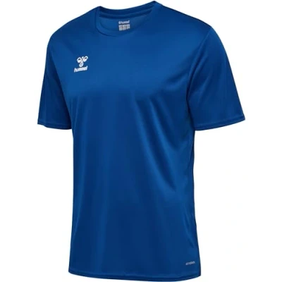 Image de Hummel Essential Jersey Tshirt de sport, Homme, Taille: 3XL, True blue