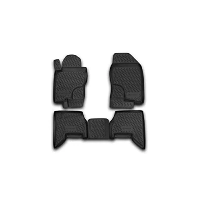 Image de Element Tapis de Sol 3D en Caoutchouc antidérapant pour Nissan Pathfinder 05 20, Noir