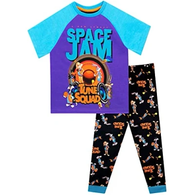 Image de SPACE JAM Ensemble de Pyjamas Garçon Bugs Bunny Multicolore 6 7 Ans