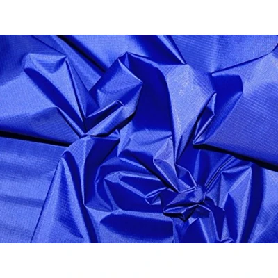 Image de 152,4 cm Large Polyester Rip Stop résistant aux déchirures en tissu bleu royal par mètre