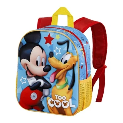 Image de Karactermania Mickey Mouse PAL Small 3D Cartable d&#039;école pour enfants, Taille: One Size, Azul