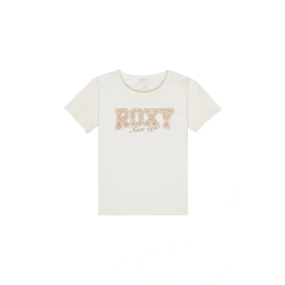 Image de Roxy Regular Tshirt imprimé pour enfants, Taille: 4a, Off white