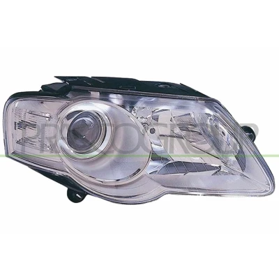 Image de PRASCO VG0544903 Phares droit H7/H7 avec commande pour correcteur de site projecteur VOLKSWAGEN: Passat B6 Berline, Variant