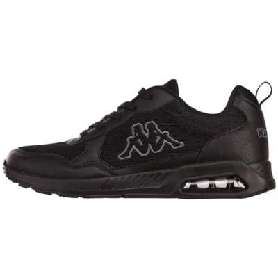 Image de Kappa Mixte Code de Style : 243395 Turpin Unisexe Basket, Noir/Gris, 39 EU