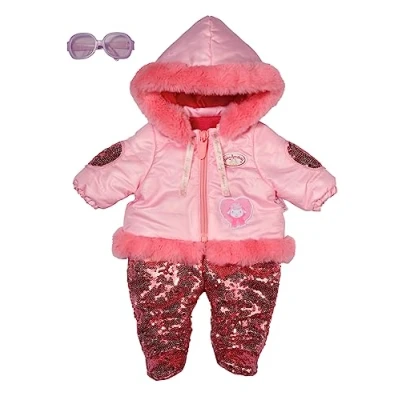 Image de Baby Annabell Deluxe Wintertime Set 43cm Trendy &amp; Warm Outfit Easy For Small Hands, Creative Play Promotes Empathy Social Skills, Toddlers 3 Years Up Includes Bottoms, Jacket More