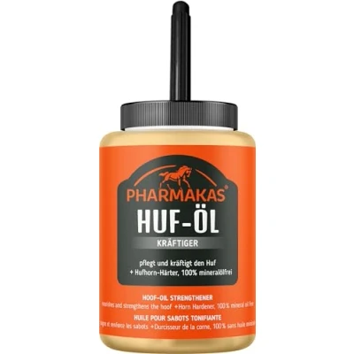 Image de Pharmakas Huile à Sabots Raidisseur avec Brosse 475ml