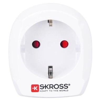 Image de adaptateur de voyage France vers Royaume Uni Skross SKR EUROPE TO UK