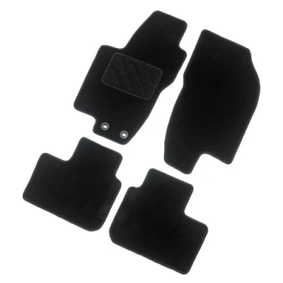 Image de AutoStyle TM FO568 Ensemble de tapis sol Textile avant et arrière 4 noir FORD: Focus Mk4 Turnier, 3/5 portes