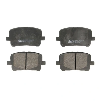 Image de ATE 13.0460 5891.2 Jeu de plaquettes frein non préparé pour indicateur d&#039;usure, contact signal d&#039;usure exclu TOYOTA: Previa / Estima II