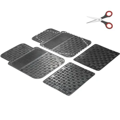 Image de WALSER Magnus 2VM 28092 Ensemble de tapis sol Caoutchouc noir Adaptation universelle 355 450