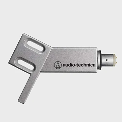 Image de AUDIO TECHNICA Porte tête d&#039;angle (at Hs4sv) pour Tonearm Droite Gris