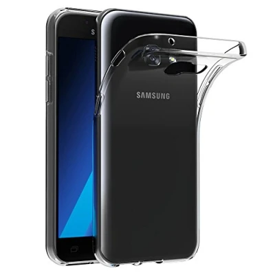Image de AICEK Coque Compatible Samsung Galaxy A3 2017, Transparente Silicone pour 2017 A320F/A320FL Housse Etui Case (4,7 Pouces)