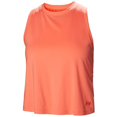 Image de Helly Hansen W Ocean Cropped Tank Top Peach Echo Womens M