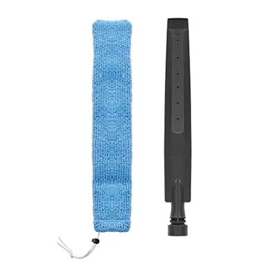 Image de Polti Vaporetto PAEU0401 Accessoire lance plate avec 2 écouteurs pour nettoyer les espaces étroits tels que radiateurs, volets, volets roulants