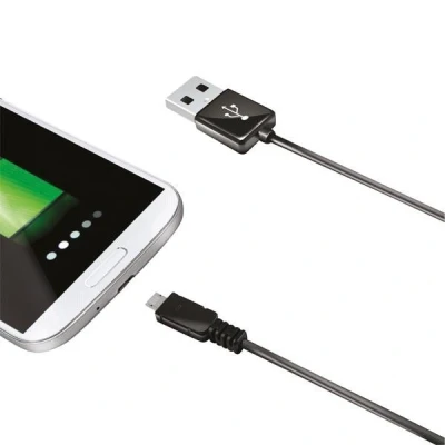 Image de Celly Data Cable 0517501 Câble de recharge USB noir