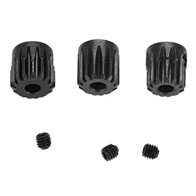 Image de VGEBY Ensemble de Pignons, Engrenages Moteur Voiture RC Durcissant 3.175mm 13 15T 16 18T 19 21T 23T en Acier Chromé 48DP 1/10(13T 14T 15T) Accessoire modèle