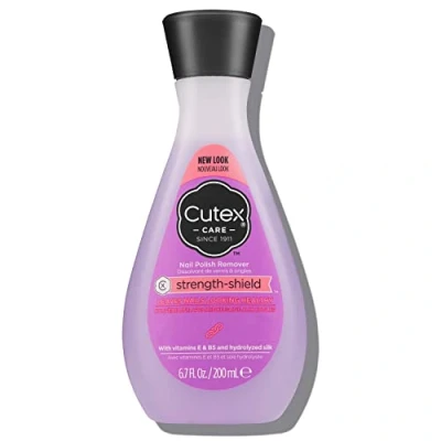 Image de Cutex, Dissolvant pour Vernis à Ongles, 200 Ml, Strength Shield