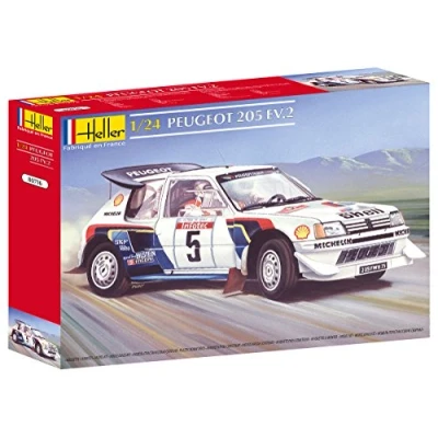 Image de heller Peugeot Rally 205 1/24 Ev 2