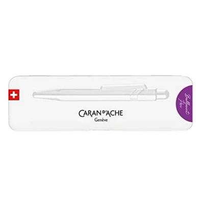 Image de Caran d&#039;Ache Stylo à bille Colormat X 849 Violet avec feuillet
