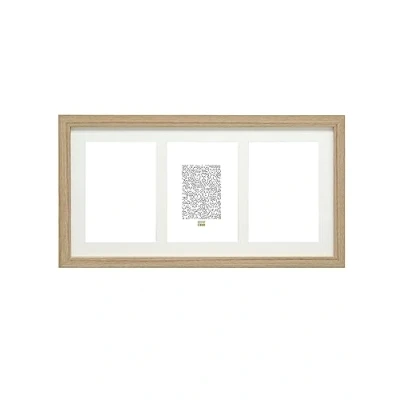 Image de Deknudt Frames S66KB3 Cadre Photo pour 3 Photos Vertical Naturel 10 x 15 cm
