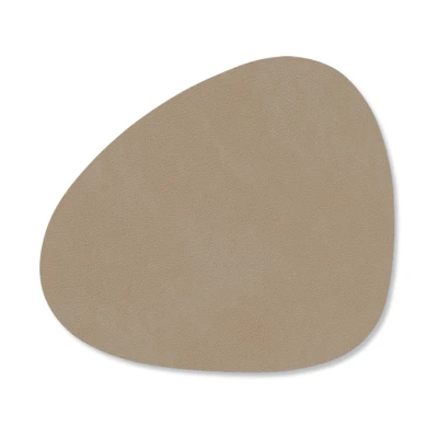 Image de LIND DNA Coaster Nupo Leather Clay Brown 13 x 11 cm