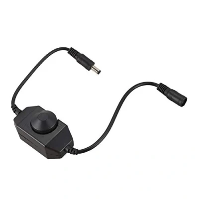 Image de 12V/24V 6A LED Variateur Controleur Ajuster luminosite pour simple Couleur Clair, Noir