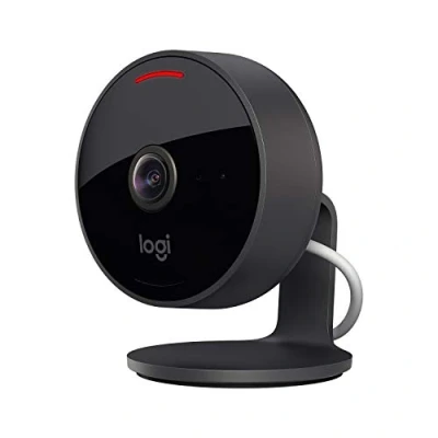 Image de Logitech Circle View Cosse Caméra de sécurité IP Intérieure et extérieure 1920 x 1080 pixels Sur bureau/mural Neuf