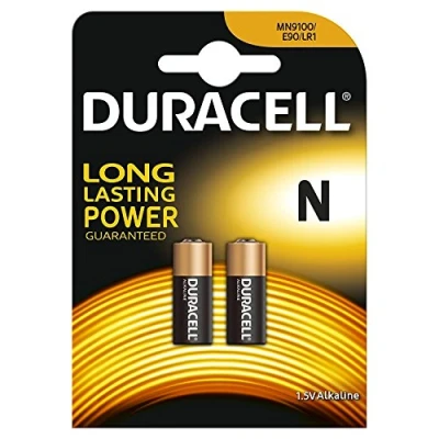 Image de Duracell LR1 MN9100 C2 Lot de 2 piles alcaline