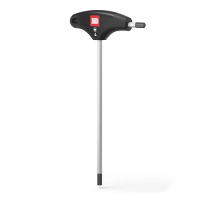 Image de INBUS® 70075 Clé Allen à poignée en T 4mm, avec HybridTouch — Made in Germany