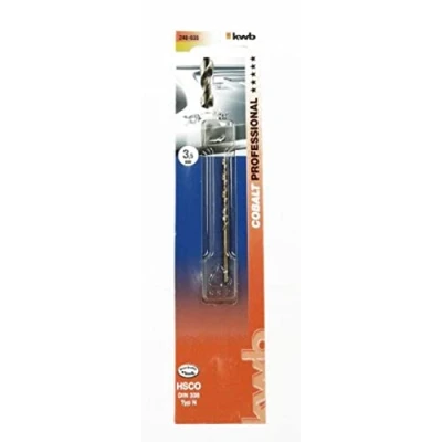 Image de kwb 2 mm foret en métal Bits HSS E 248620 (qualité industrielle, résistance à la chaleur extrême, car difficile usiner des matériaux, au sol de précision, DIN 338)