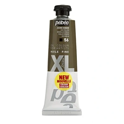 Image de Pébéo Huile Fine XL 37 ml Peinture à l’Huile Jaune Cendré