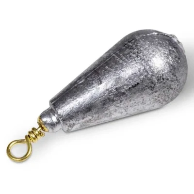 Image de Zebco Trophy Plomb Poire avec Émerillon Maat : 40g (2 pcs)