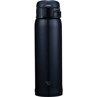 Image de Zojirushi SMSR48EBC Tasse en acier inoxydable, 473 ml, noir soyeux