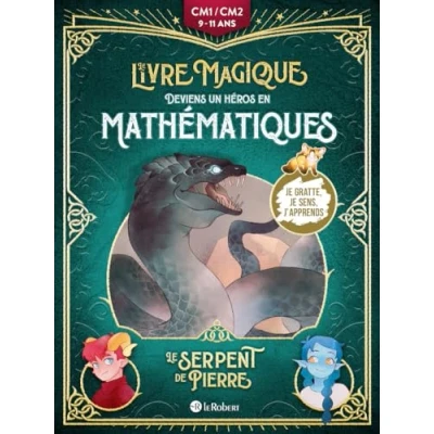 Image de Le serpent de pierre Deviens un héros en mathématiques avec livre magique 9/11 ans CM1/CM2