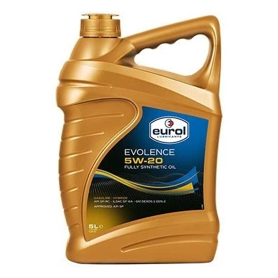 Image de Eurol Evolence 5W 20 5I Huile moteur E100130 5L TOYOTA: Yaris III 3/5 portes, II RAV4 SUV, KIA: Sportage III, RIO 3, IV