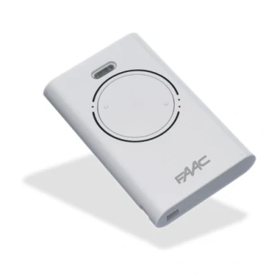 Image de 787007 FAAC Télécommande automatismes portails XT2 433 SLH LR 2 canaux Blanc MHZ