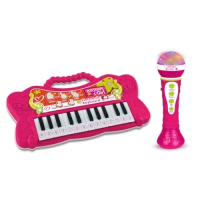 Image de Bontempi 2171 Microphone et clavier karaoké 22 boutons 60